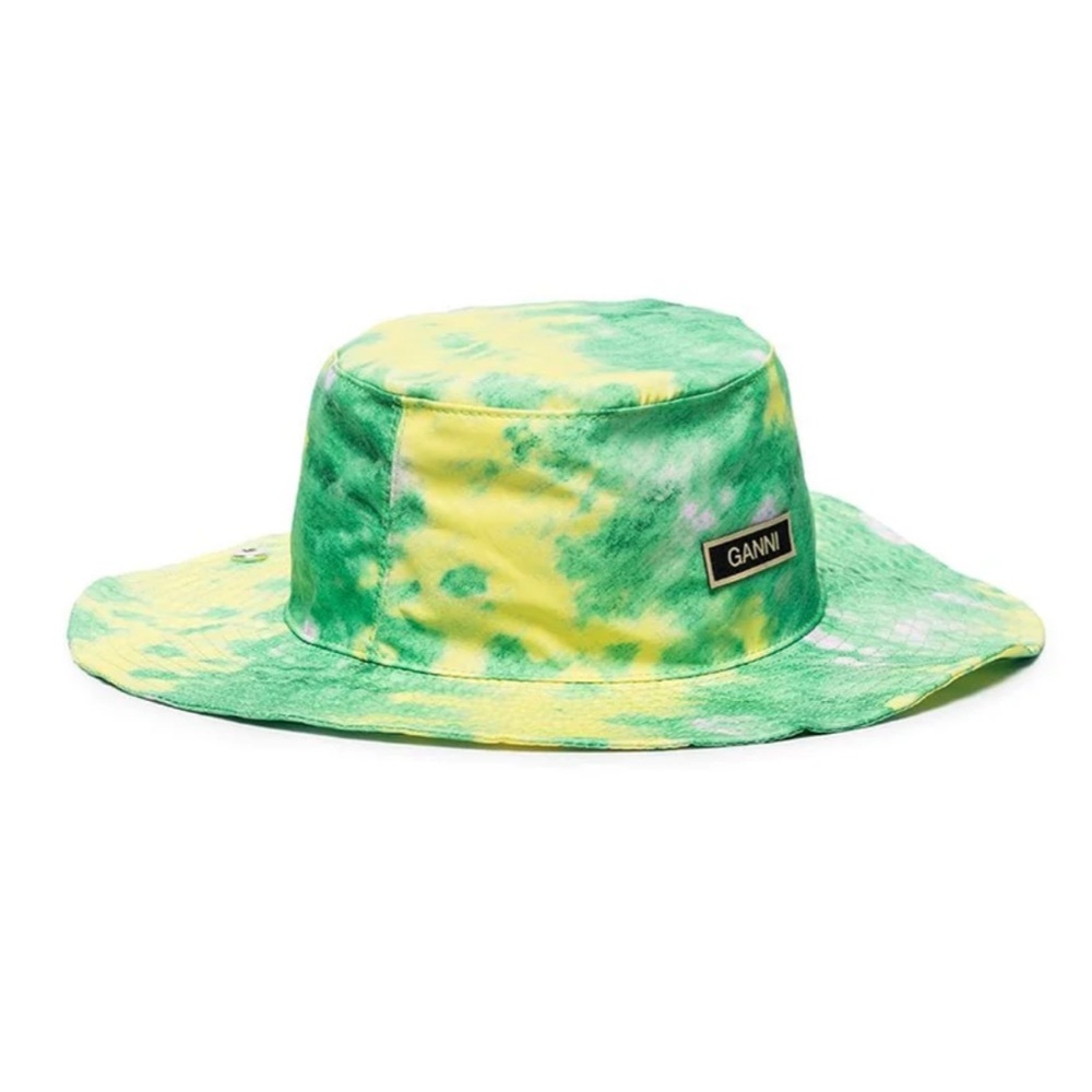 Ganni Recycled Tech Bucket Hat